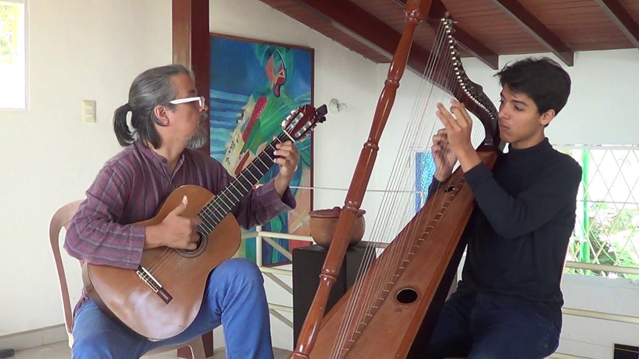 Joropo-Pajarilllo-con-Chipola-y-Revuelta.-Guitarpa-Duo-Nestor-y-Bernardo-Viloria