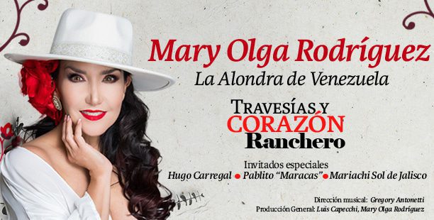 Travesías y Corazón Ranchero Mary Olga Rodríguez La Alondra de Venezuela