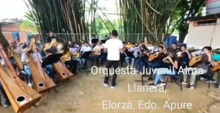 Orquesta Juvenil Alma Llanera, Elorza, estado Apure, Venezuela