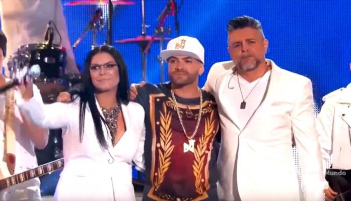 Nacho, Olga Tañon y Luis Enrique cantan “Valiente“