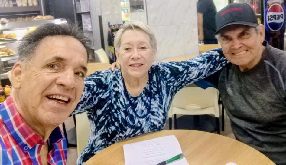 De izquierda a derecha: Jos{e Rafael Quintana, Zandra Pedraza y Freddy López