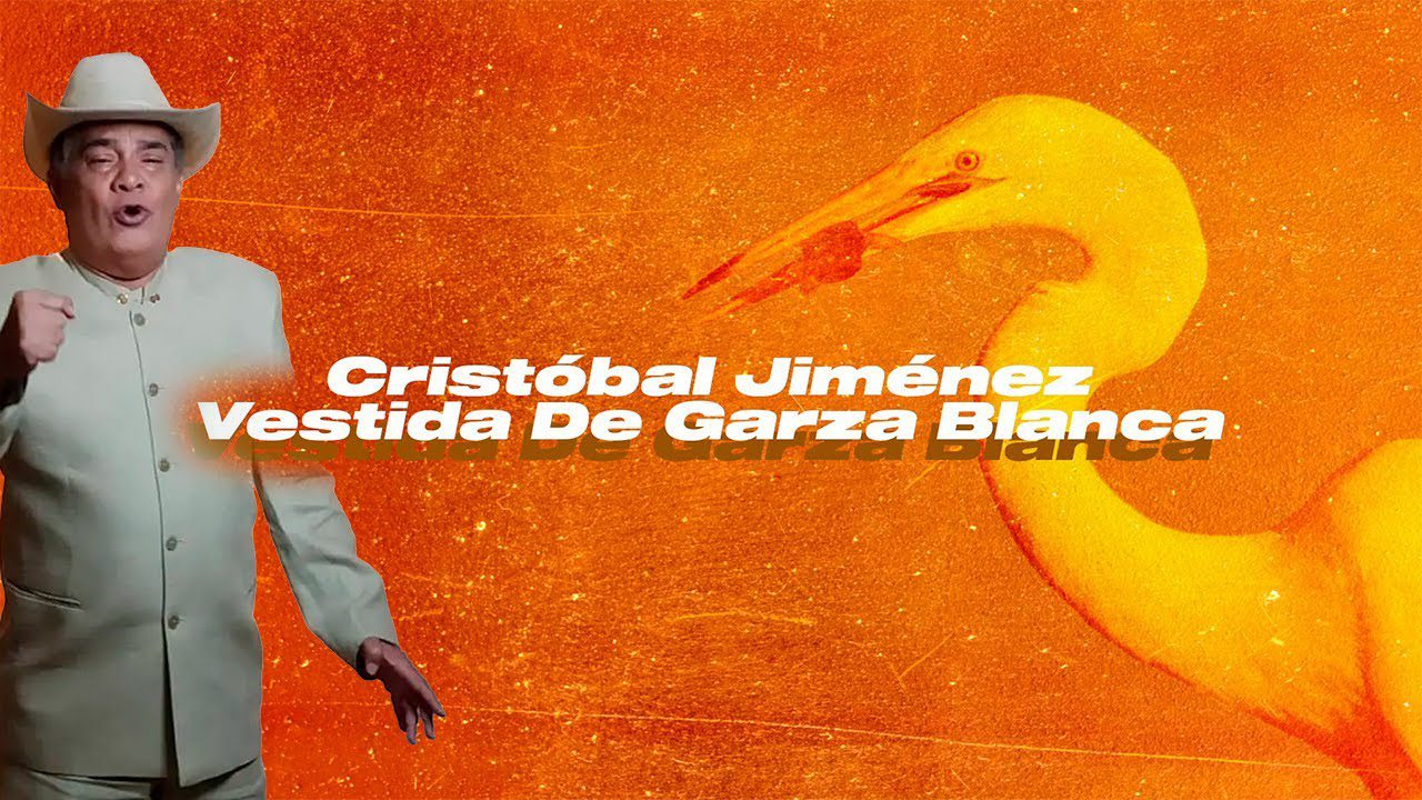 “Vestida de Garza Blanca“ interpretada por Cristóbal Jiménez